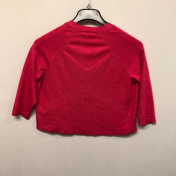 NWT 89th Madison Women Open Front Cardigan Sweater Size Medium Hot Pink M167 -16 - Picture 14 of 14